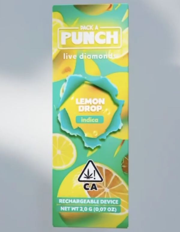 Pack A Punch Lemon Drop Disposable